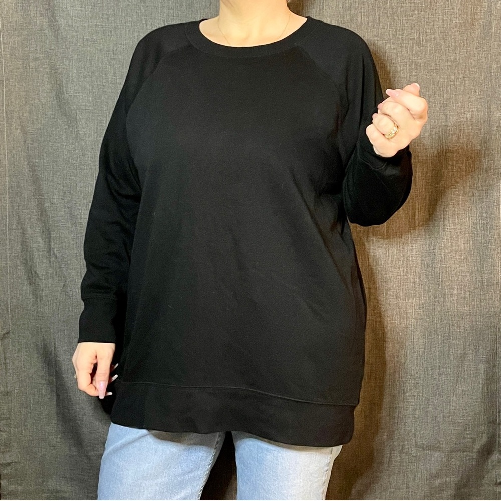 Old Navy Oversized Tunic Crewneck Sweatshirt